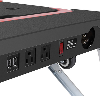 7-in-1 Rolling Work Stool with Storage