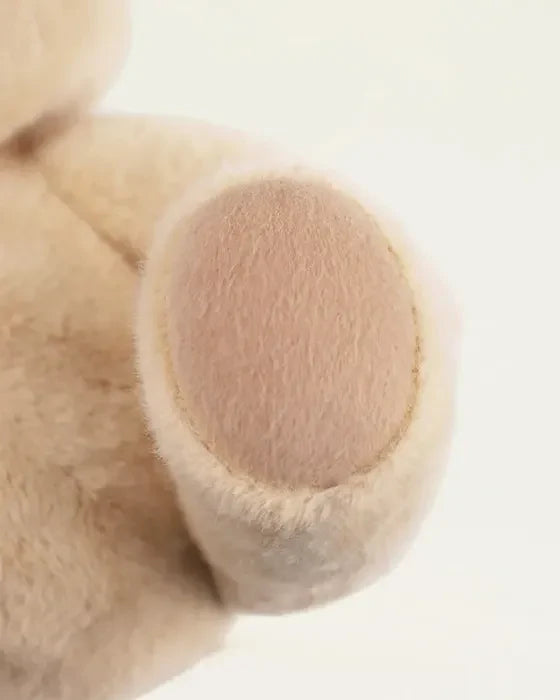 Pink Furry Dino Bear | Handmade Jointed Teddy Bear Gift