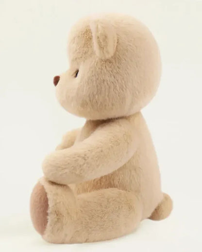 Pink Furry Dino Bear | Handmade Jointed Teddy Bear Gift