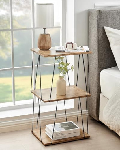 Tall Side Table, Small End Table, 29 inch High Entryway Table