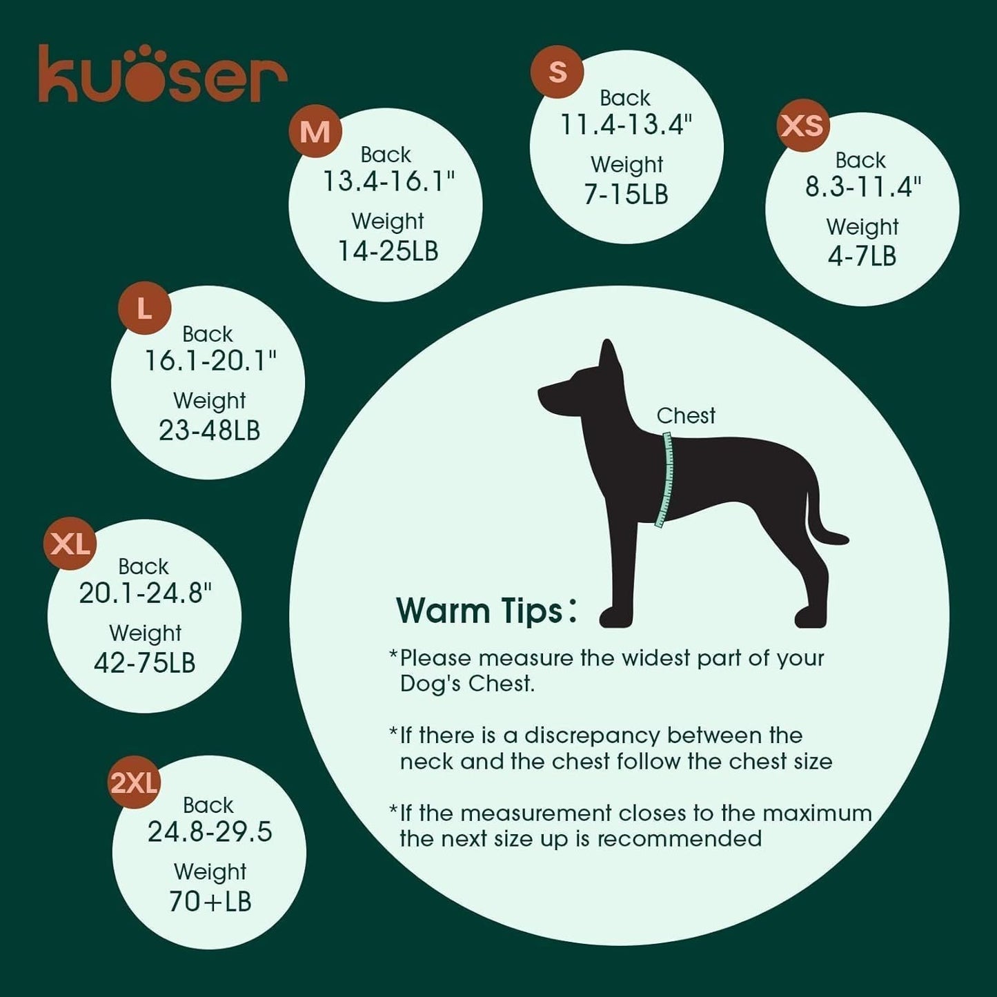 Kuoser Recovery Suit for Dogs