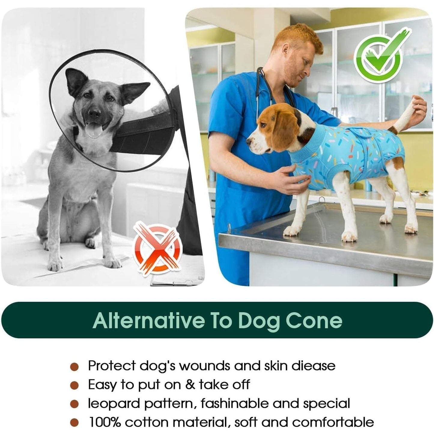 Kuoser Recovery Suit for Dogs