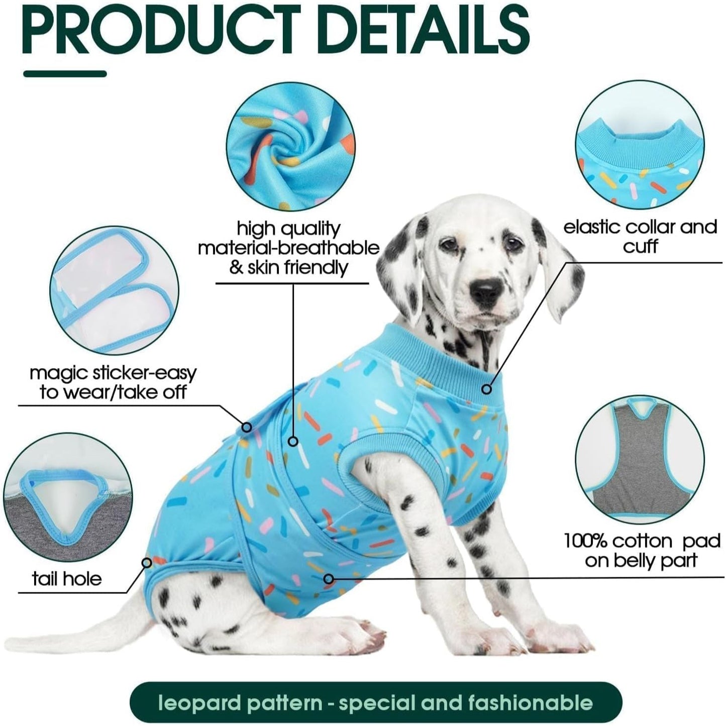 Kuoser Recovery Suit for Dogs