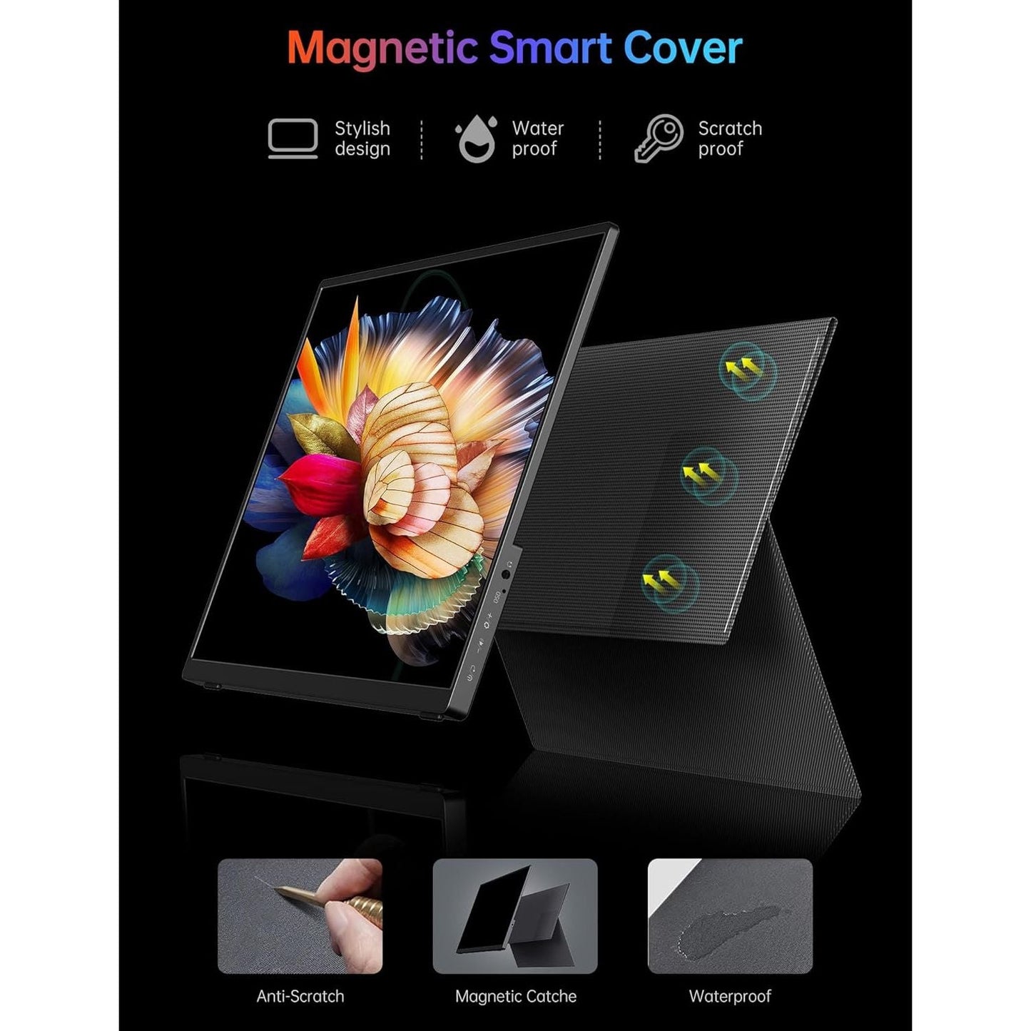 120Hz 14" Portable Monitor – USB-C/HDMI