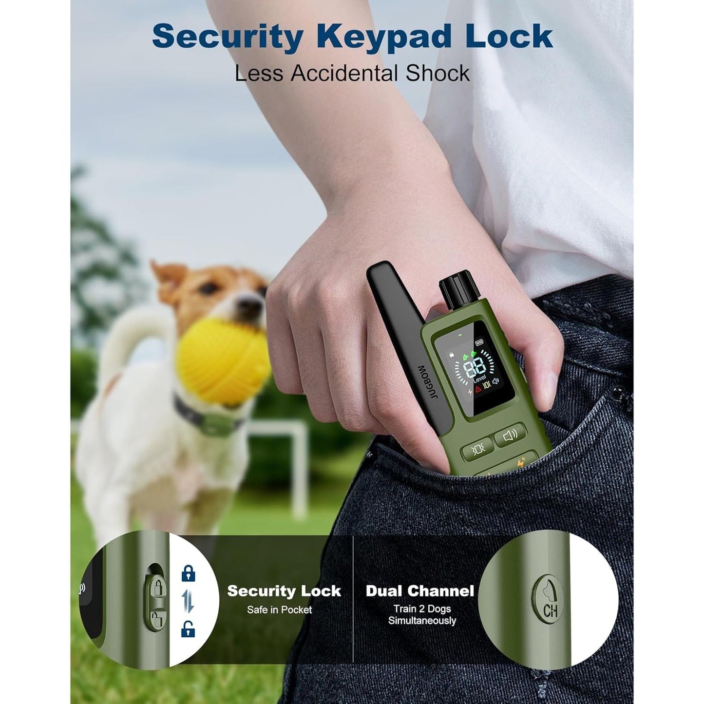 Jugbow Dog Shock Collar